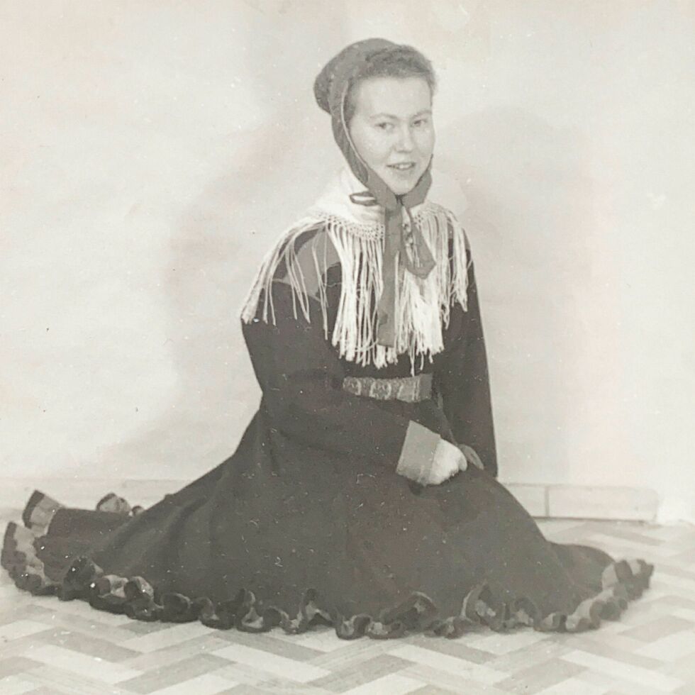 Gunvor Henriette Andersen ble reddet av tyske soldater under brannen på Kolvik barnehjem. Foto: Privat