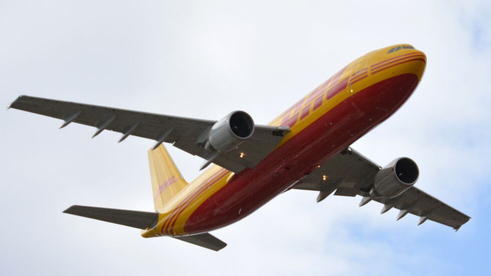 DHL flyr i dag mellom Lakselv og Oslo en til to dager i uka.
 Foto: Kristin Marie Ericsson