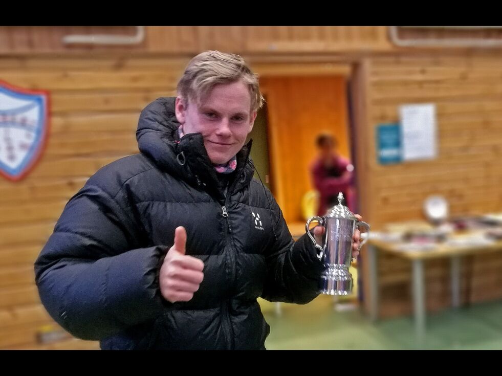 Audun Erikstad fra Vadsø har sluttet med langrenn på nasjonalt nivå, men holder seg fremdeles i meget god form.
 Foto: Charles Petterson