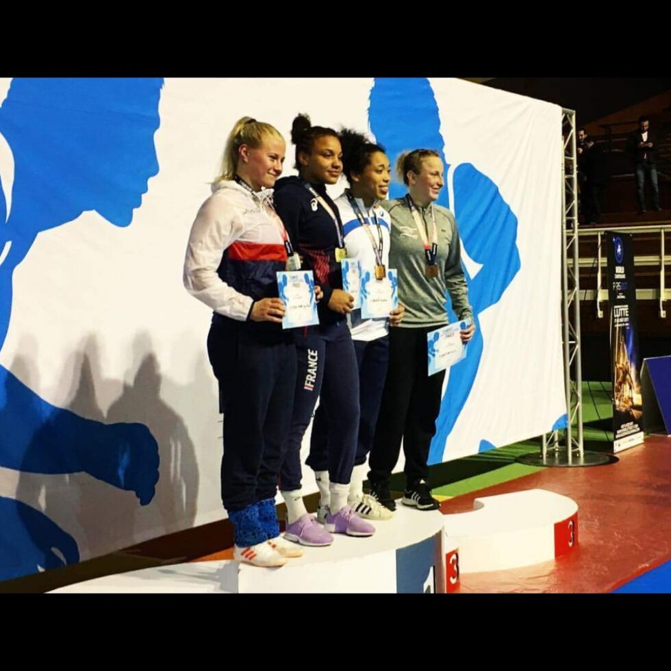 Signe Marie Fidje Store er utenfor landslaget men dokumenterte god form ved å kapre andreplasssen i Paris Tournament i helga.
 Foto: Privat