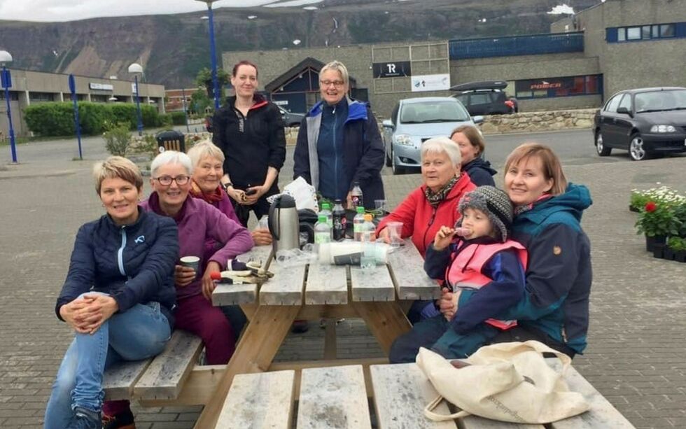 Lisbeth Walle Slåttedal sier seg storfornøyd med dugnaden. – For noen driftige damer! sier hun. Foto: Privat