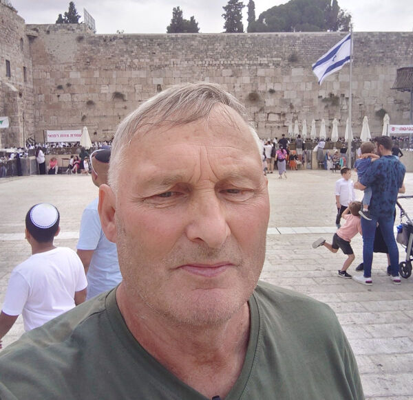 Martin er ikke redd midt i krigens Israel