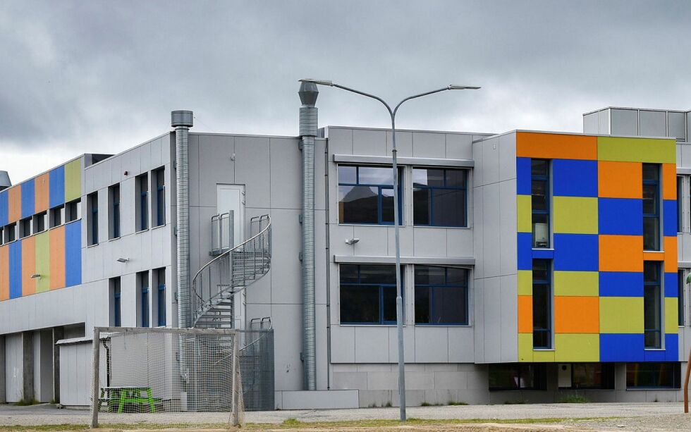 Lakselv barneskole.
 Foto: Sara Olaussen Stensvold
