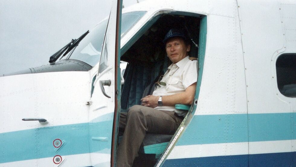 Kjell Johansen startet sin flygerkarriere i Lakselv, og tilbrakte seinere det meste av livet med pendiing mellom verdensdelene. Nå nyter han sitt otium i sin barndoms dal.
 Foto: Siivet