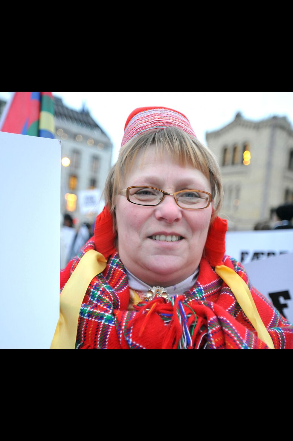 Berit Ellen Marit Gaino Jåma vil vise frem sørsamisk språk og kultur når det blir arrangert villmarksmesse for første gang i fjellkommunen Røyrvik.
 Foto: Arkiv