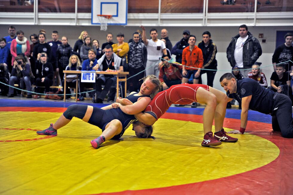 Synne M. Haagensen sikret seg et nytt NM-gull i samlingen. Her ser vi henne bryte i Tana Cup tidligere i vinter, et stevne hun også vant.
 Foto: Erik Brenli