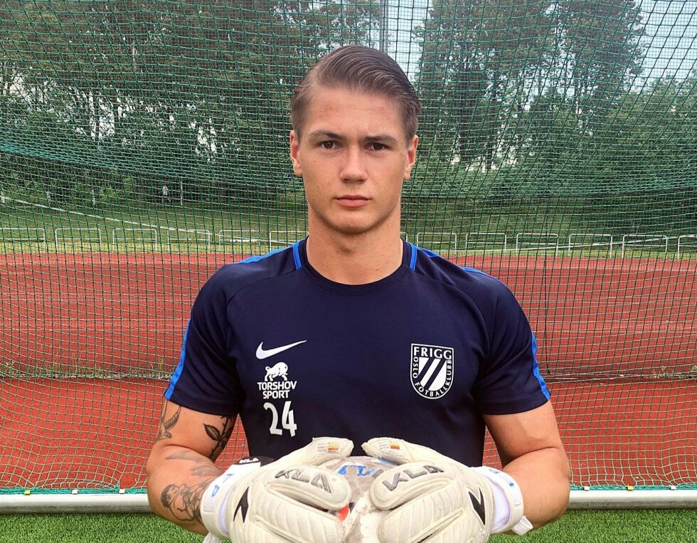 Lakselv-keeperen Fredrik Pedersen (21) har fått ny klubb. Foto: Privat