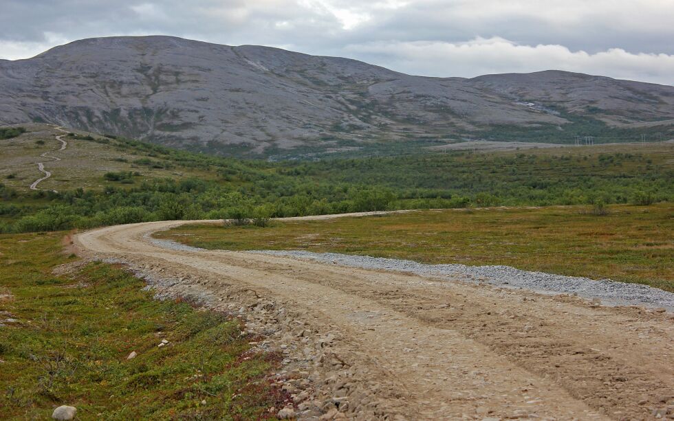 Innkjøringen til og parkeringen ved Lompolaveien har forbedringspotensiale når det kommer til trafikksikkerheten. Dette ønsker Stabbursdalen Nasjonalparkstyre å ta en grundig vurdering på, sammen med kommunen, FeFo, Statens Vegvesen og Statsforvalteren. Arkivfoto: Hans A. Wulff