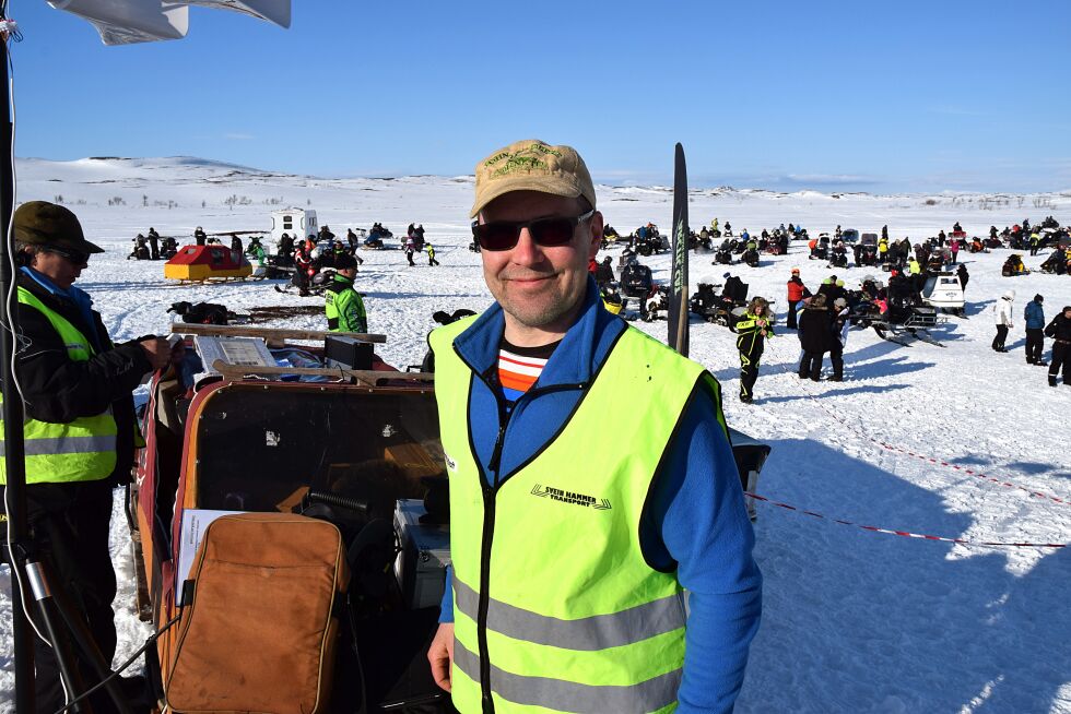 – I 2020 vil vi avslutte vandrepremien, etter at vi diskuterte dette i bygdelaget. Er det flere som har ett napp blir det loddtrekning, forteller Tormod Nilsen i Holmesund og Gardak bygdelag.
 Foto: Tom Hardy