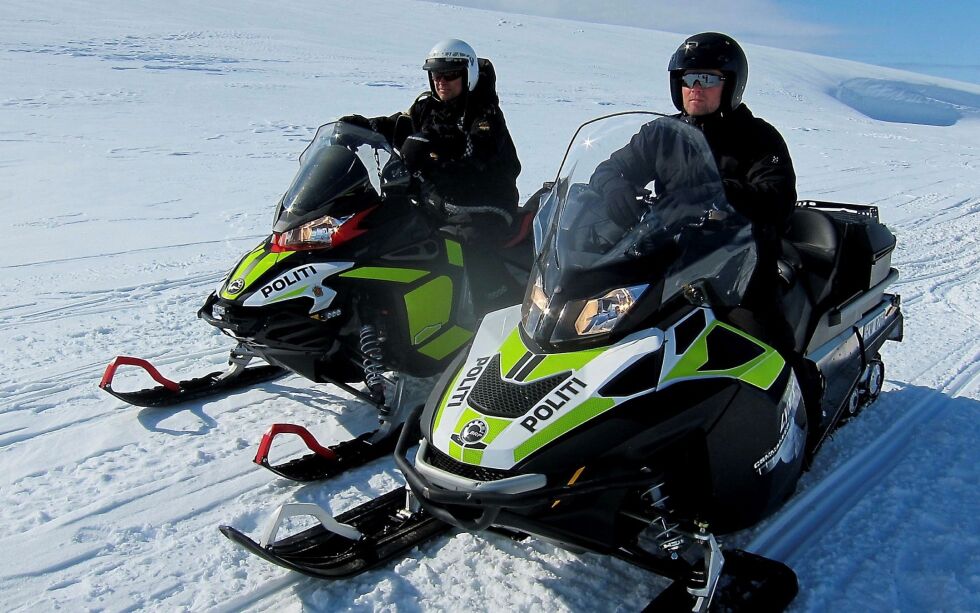 Øst-Finnmarkrådet vil ha til­ba­ke sne­sku­tere og ATV-er til alle po­li­ti- og lens­manns­kon­to­rer i Finn­mark.
IL­LUST­RA­SJONS­FO­TO: RITA HEIT­MANN