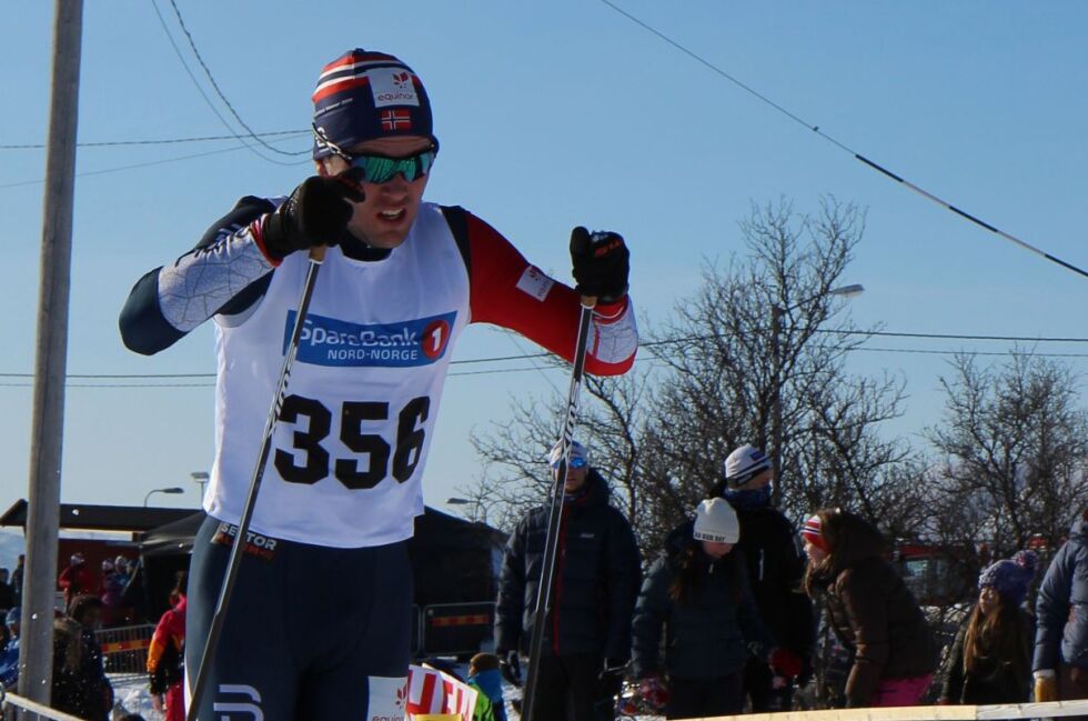 Daniel Stock gikk helt til topps på 30 km under norgescupen i helga.
 Foto: Torbjørn Ittelin