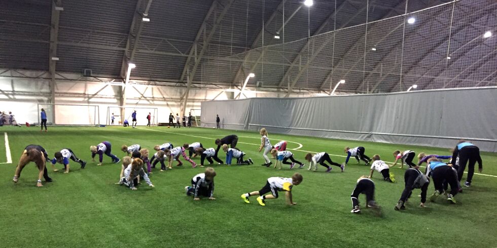 Deltakerne fikk kjørt seg.
 Foto: Maja Ryeng Alnes