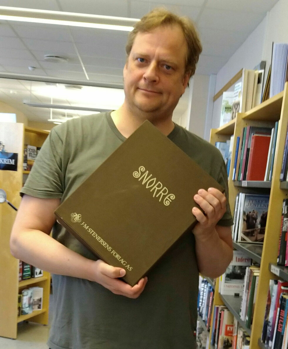 Thomas J. Svaland er ny biblioteksjef i Nordkapp.
 Foto: Privat