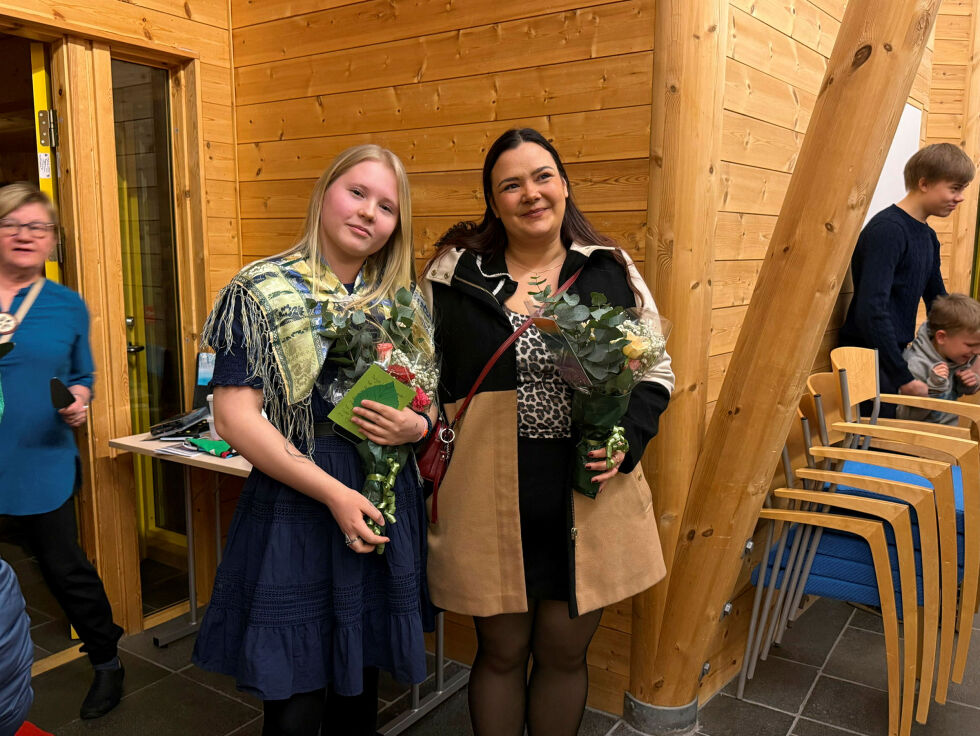 Med på visningen var skuespiller Margrete Vidal og regissør Kathrine Ulstein Johansen.
 Foto: Oskar Melkeraaen Aas