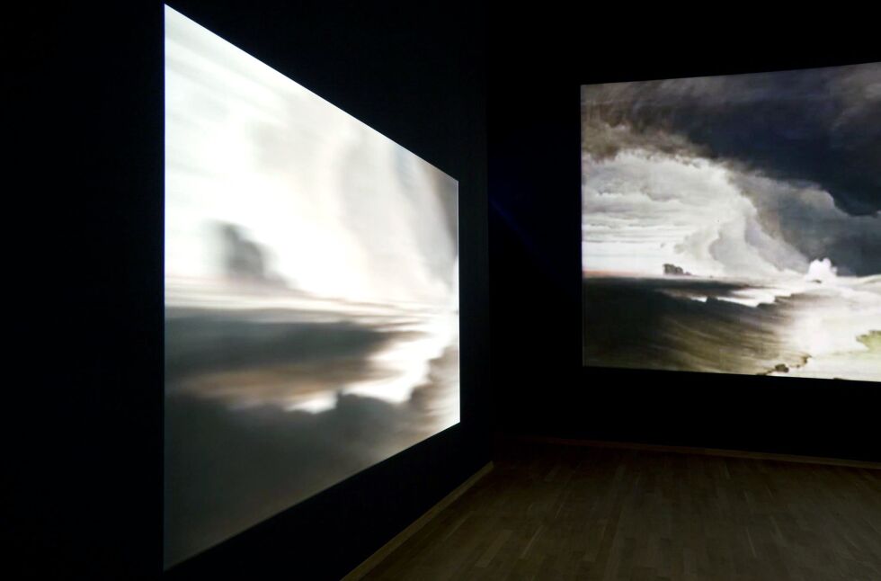 Peder Balkes kunst er tema for utstillingsåpningen i Karasjok i kveld.
 Foto: Stein Torger Svala