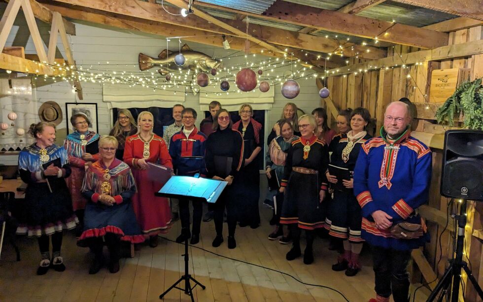 Romssa Rástát un­der et arr­an­ge­ment i Ers­fjor­den på Kvaløya i Tromsø kommune.
 Foto: Jakub Kos
