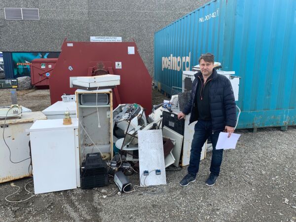 Bedriftseier anmelder dumping av el-avfall