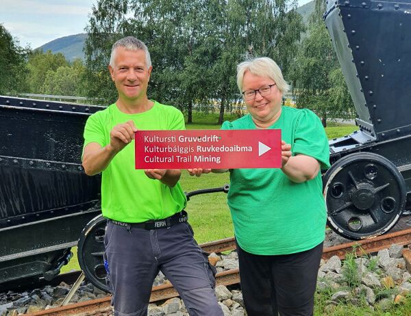 Ny gruvekultursti i Evenes