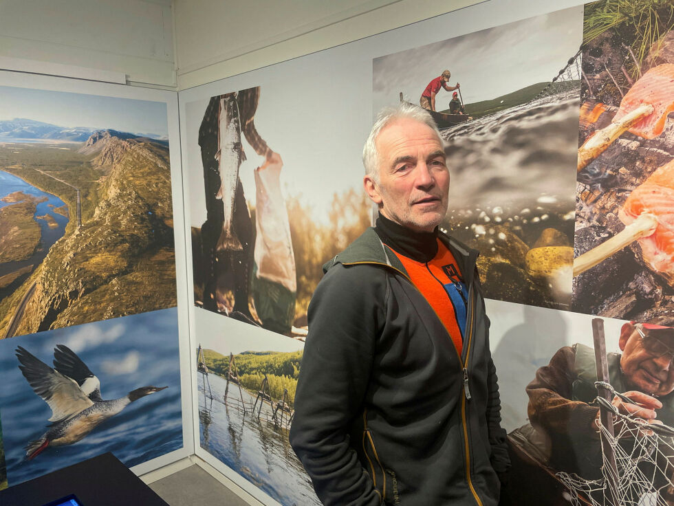Martin Svenning fra Norsk institutt for naturforskning sier predasjon kan ha større betydning enn før, siden laksebestanden nå er så svak.
 Foto: Birgitte Wisur Olsen