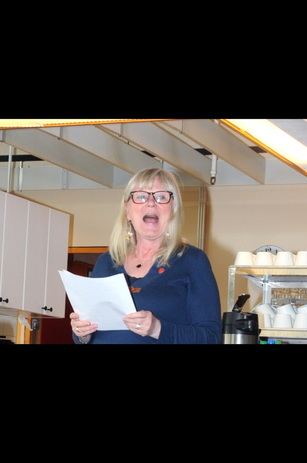 Ingalill Olsen vil flytte grensen for å få kongekrabbe vestover. Hun presiserer også at Finnmark AP vil ha ilandføring av olje fra Johan Castberg-feltet.
 Foto: Lars B Persen