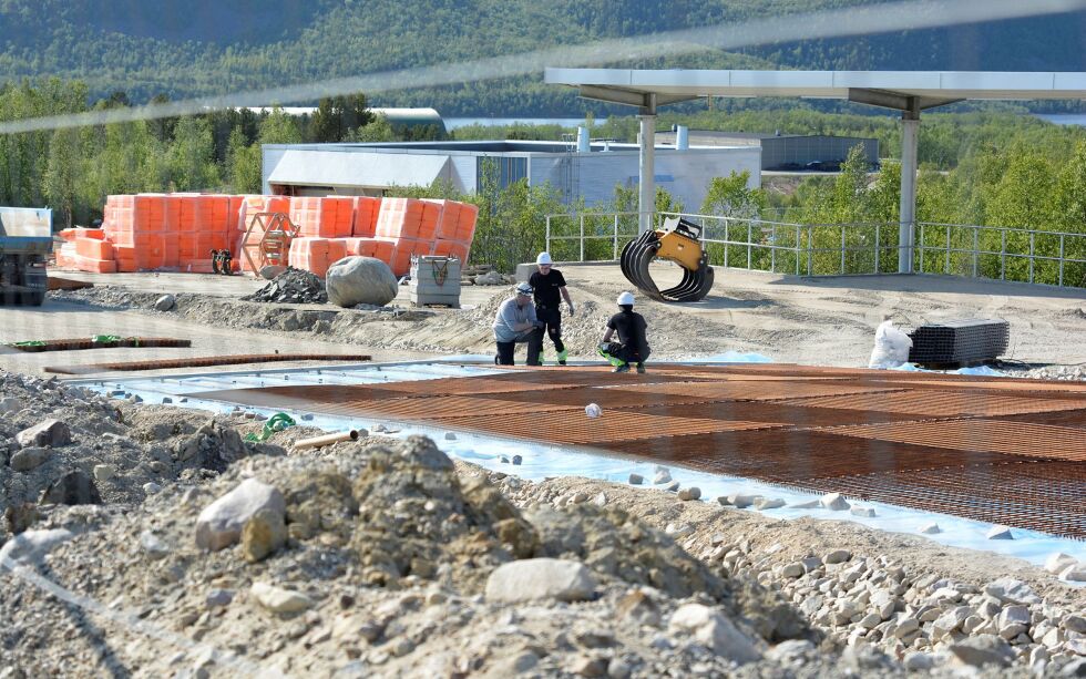 Det er hektisk i Porsangmoen leir, med mange nye prosjekter på gang.
 Foto: Forsvarsbygg