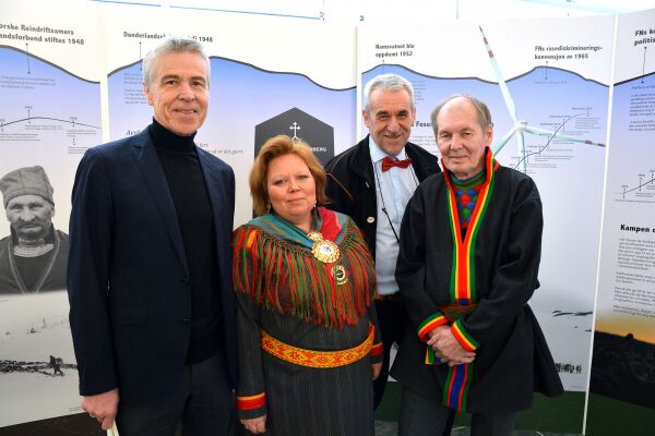 Åpnet utstilling på Nord universitet