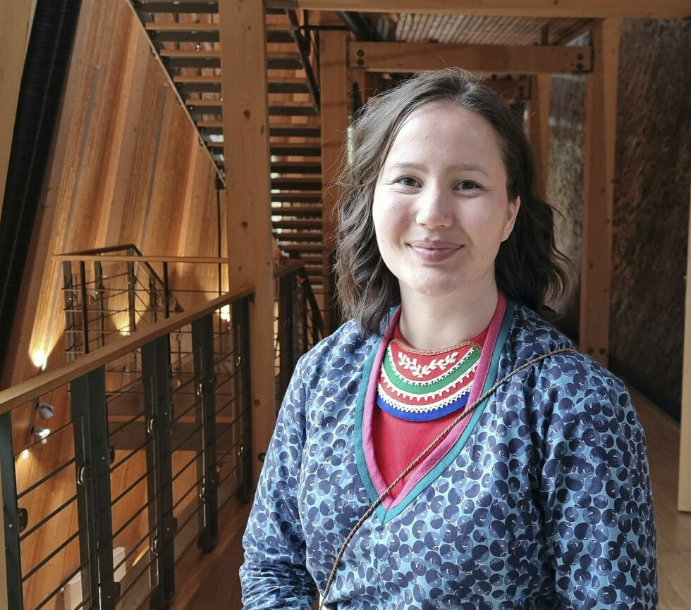 Maja Kristine Jåma (NSR) er Sametingets "kulturminister".
 Foto: Steinar Solaas