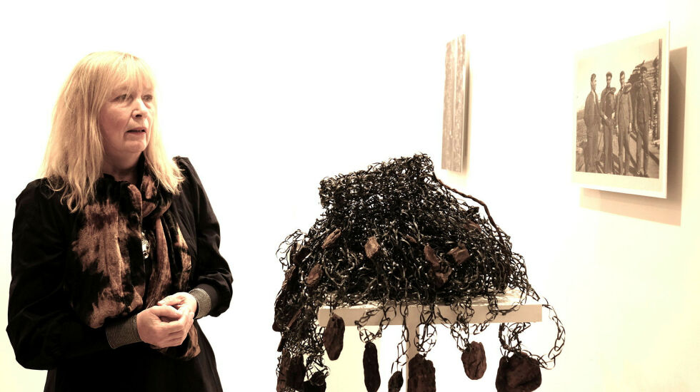 Inger Blix Kvammen får stipend til eldre kunstnere.
 Foto: Bjørn Hildonen