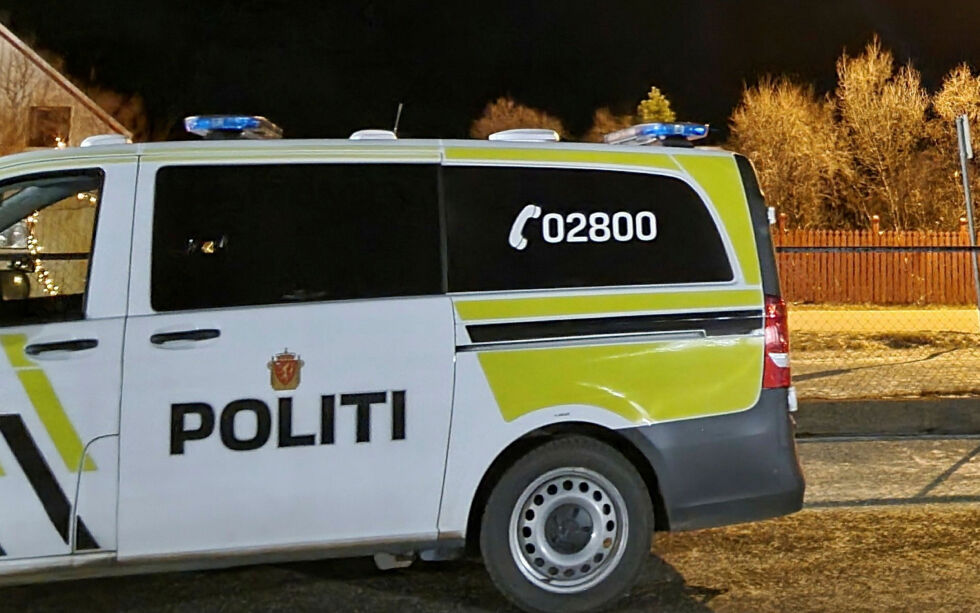 Politiet fikk melding om hendelsen ved 02.30-tiden mandag. Illustrasjonsfoto
