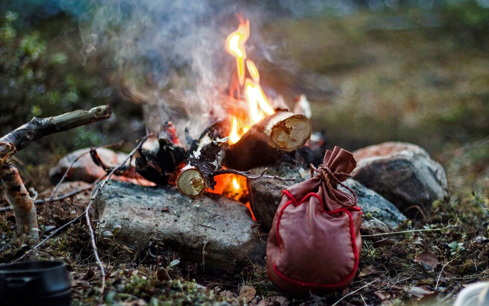 Forbudet gjelder all bruk av ild.
 Foto: June Helén Bjørnbakk