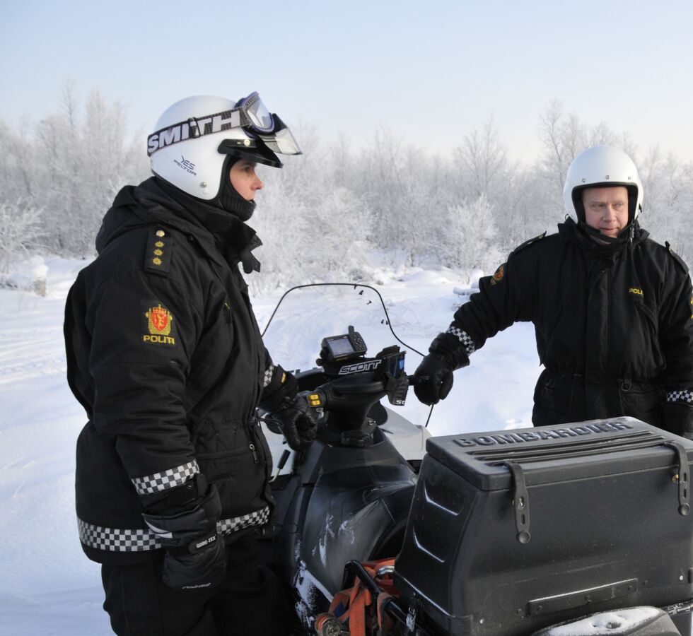 Politiet melder om relativt rolig Karasjok-påske.
 Foto: Stein Torger Svala