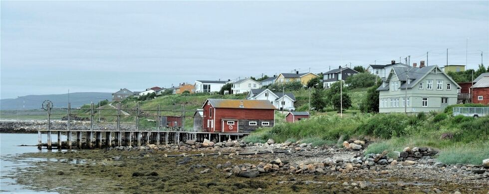 Bietilæ-anlegget er et unikt gårdsanlegg i Vadsø som ble fredet i 1990. Nå er det oppstått vannskader i hovedbygget og det er påkrevet å skifte kaistolper for å unngå at anleggets kai raser sammen. 
 Foto: Bjørn Hildonen