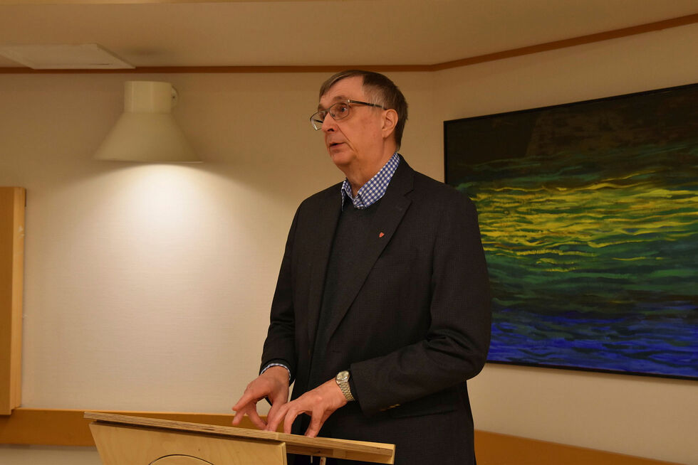Kommunedirektør Steinar Sæterdal.
 Foto: Sara Olaussen Stensvold