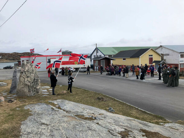 Trossa vestavinden i Bugøynes