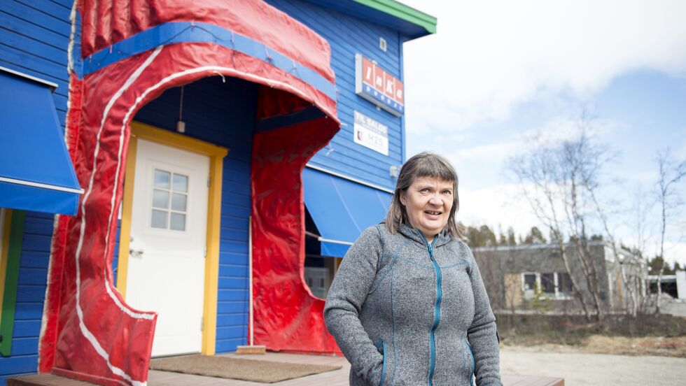 Etter syv år i bygget, ser Inga Dagny Porsanger etter et leielokale for butikken Inka.
 Foto: Frøydis Falch Urbye