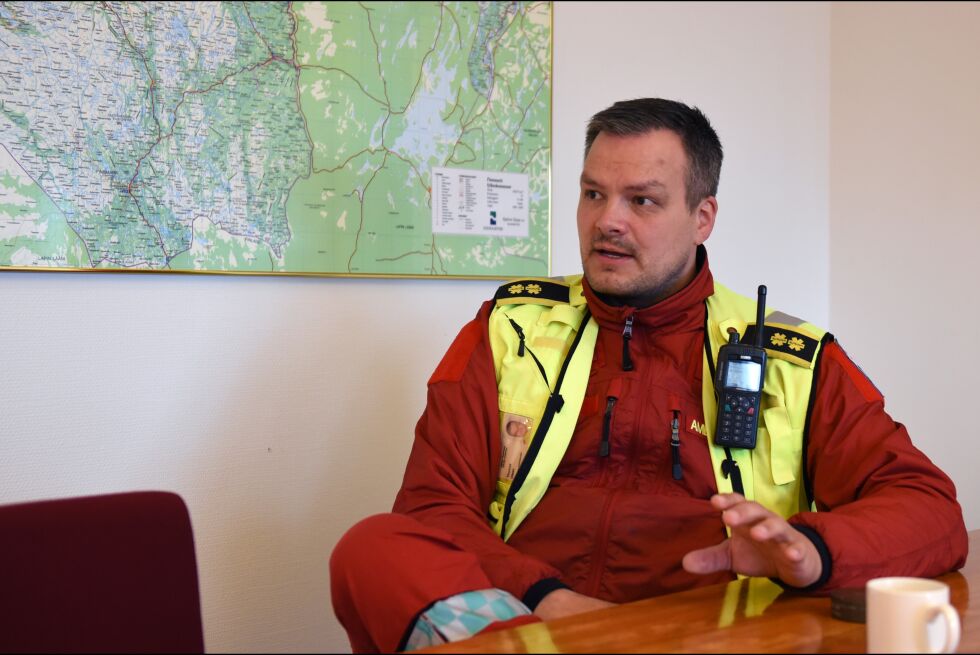 Enhetsleder Thomas Olsen.
 Foto: Marius Thorsen