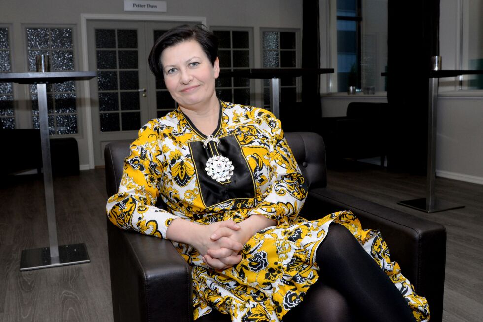 Helga Pedersen er APs presidentkandidat foran sametingsvalget 2017.
 Foto: Steinar Solaas