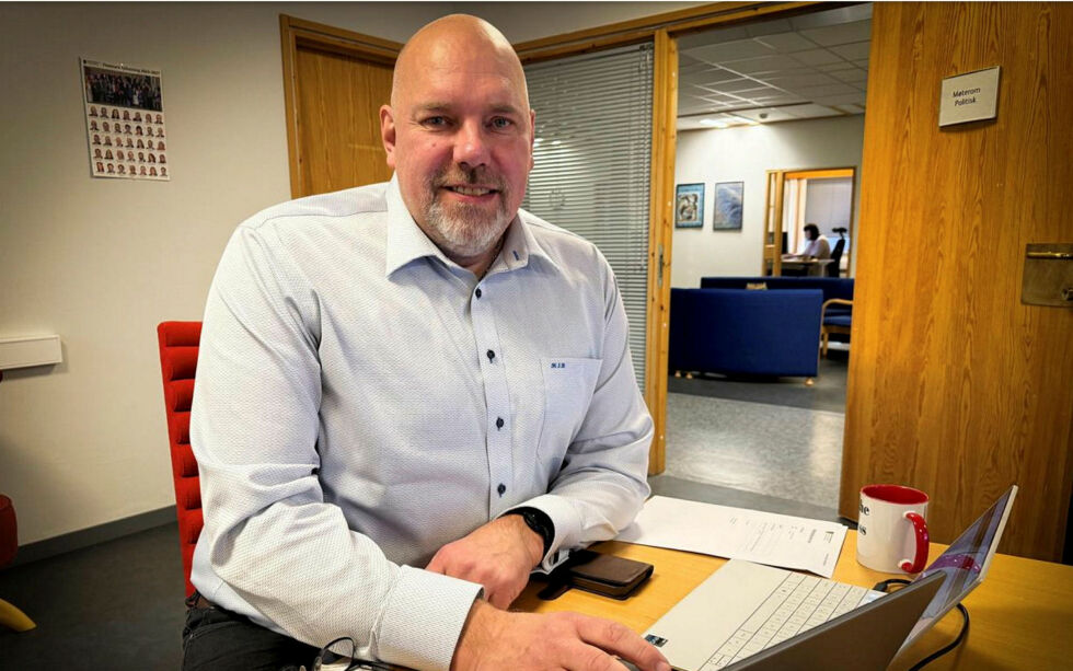 – Krisen i Kyst-Finn­mark kan komme til å påvirke hele Finn­mark, og vi må stå sam­men i denne jobb­en, sier fylkesordfører Hans-Jacob Bønå.
 Foto: Karoline Almås Sørensen/FFK