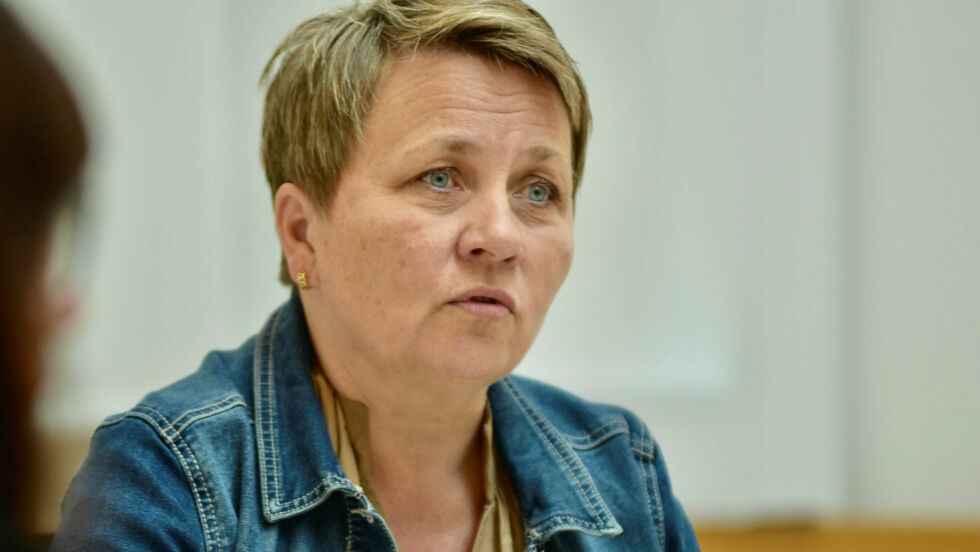 Ordfører Aina Borch ledet formannskapsmøtet i Porsanger
 Foto: Irmelin Klemetzen