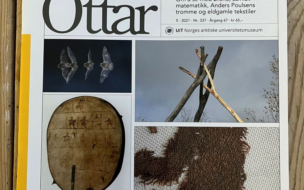 Mye interessant lesestoff i siste utgave av Ottar.
 Foto: Elin Wersland
