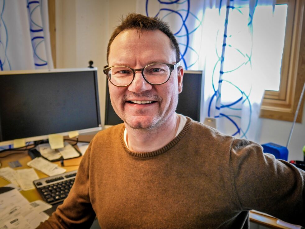 Nordkapp SV sin ordførerkandidat, Jan Olsen, sier at full åpenhet om politikk og planprosesser er viktig. Han håper på at SV vil ha flest kommunestyrerepresentanter etter høstens kommunevalg
 Foto: Geir Johansen