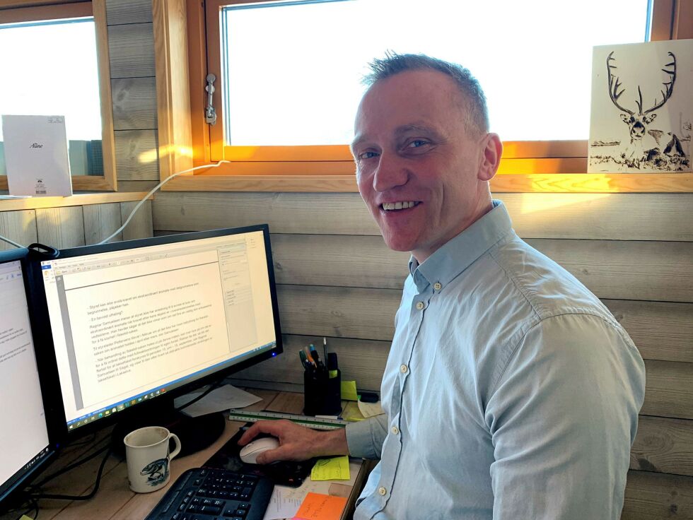 Nils Roger Pet­ter­sen, sty­re­leder i Laks­elv grunn­ei­er­for­en­ing, er for­und­ret over kri­tik­ken fra Rag­nar Sa­mu­el­sen. Foto: pri­vat
 Foto: Privat