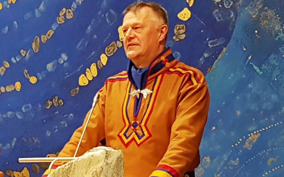Kjetil Romsdal,  leder for Nordkalottfolkets regionlag i Nordre og  vararepresentant til Sametinget. Pressefoto