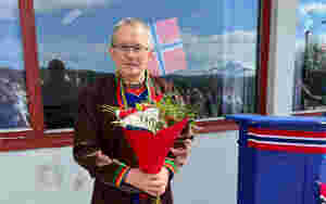 17. mai-talen i Ájluokta/Drag
