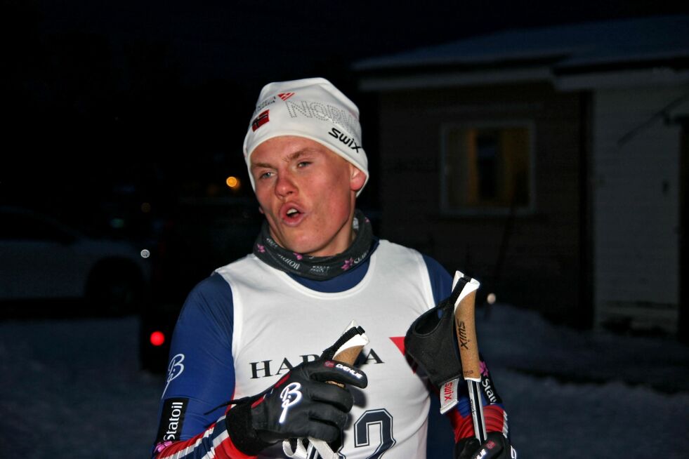 Audun Erikstad viste storform
 Foto: Torbjørn Ittelin (arkiv)