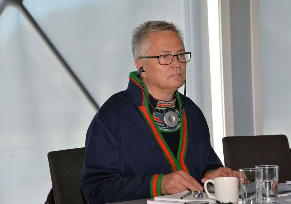 Fungerende leder i NRL, Inge Even Danielsen, her på forrige landsmøte, i 2019.
 Foto: Steinar Solaas