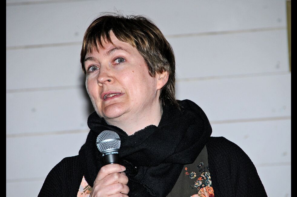 Møteleder og varaordfører Lena Norum Bergeng innrømmet at makta i Ap ikke har noen alternativ plan om eventuell renovering dersom man må vente på nyskolen i lengre tid.
 Foto: Hallgeir Henriksen