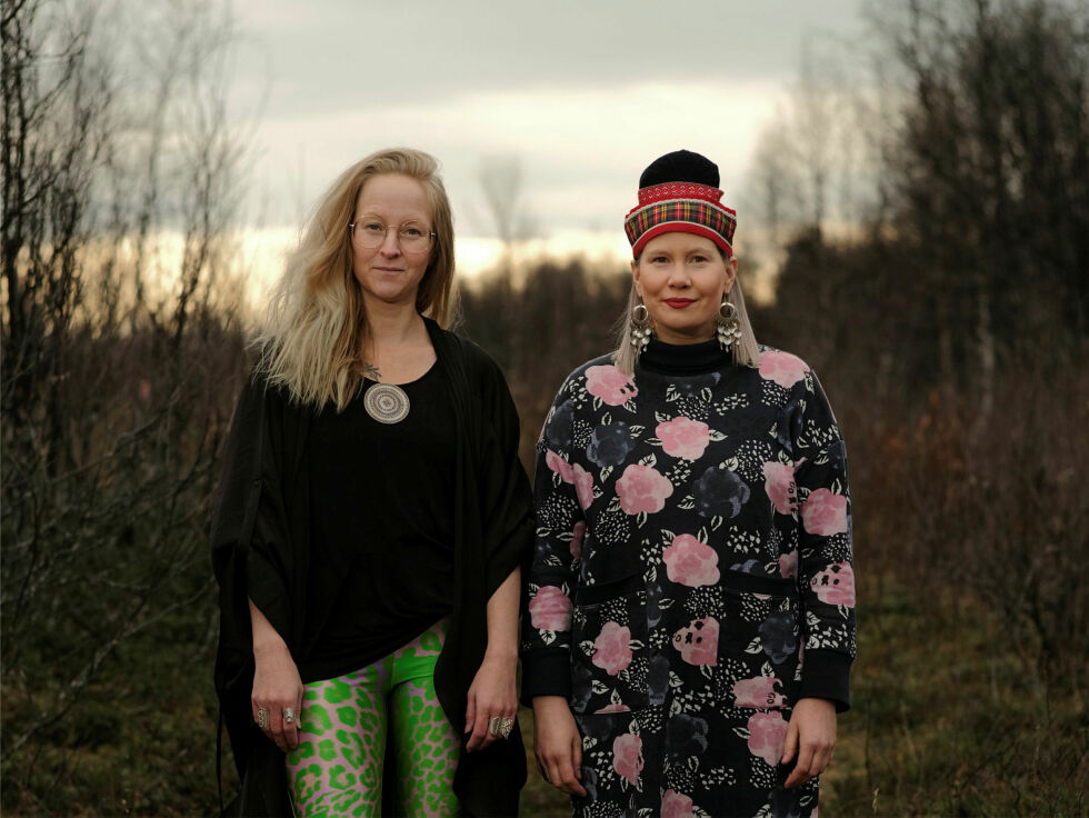 Maria Ragnestam og Ellen B. Dalbakk.
 Foto: LKP