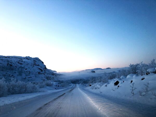 Stengt over Jarfjordfjellet