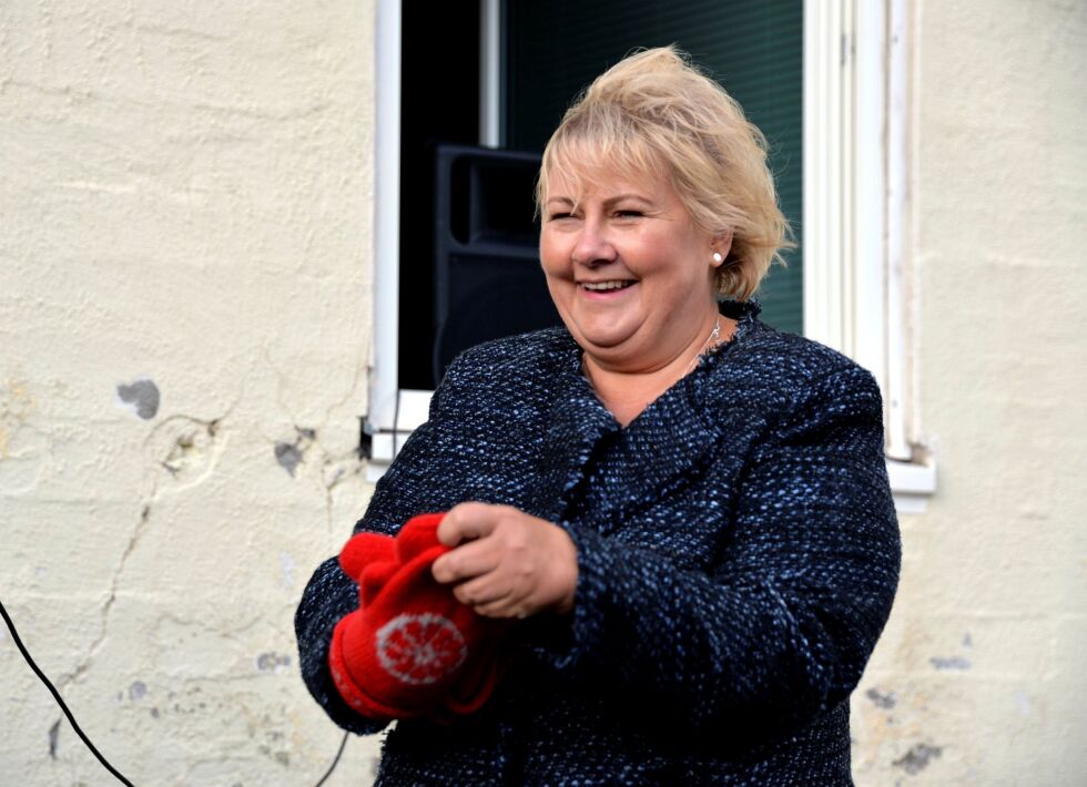 Statsminister Erna Solberg.
 Foto: Steinar Solaas